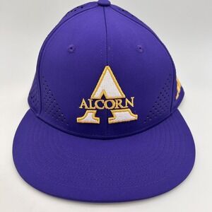 Adidas Alcorn State Braves Purple Trucker‎ Snapback Hat